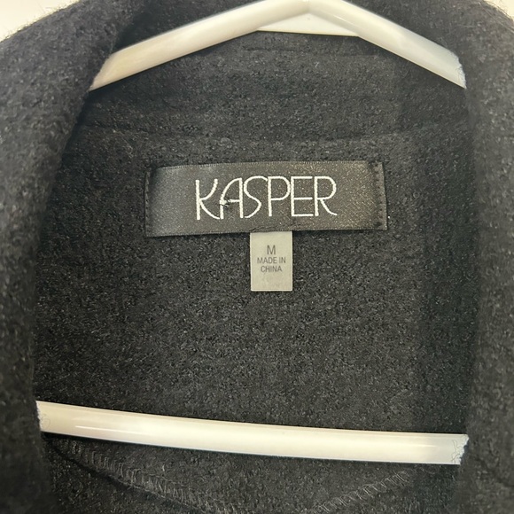 Kasper Wool Classic Trench Coat Jacket - Picture 4 of 8